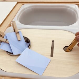 Insert en bois pour bac Trofast, task box tri