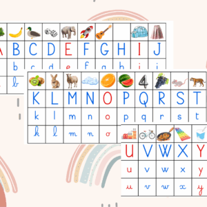 Frise alphabets et frise numérique