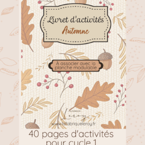 Livret d'activités automne